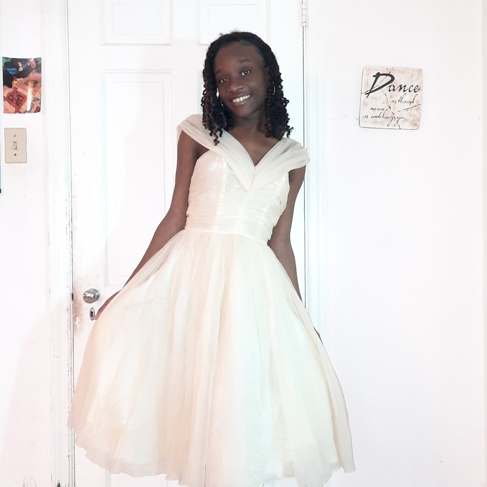 Vintage 50s Prom Dress